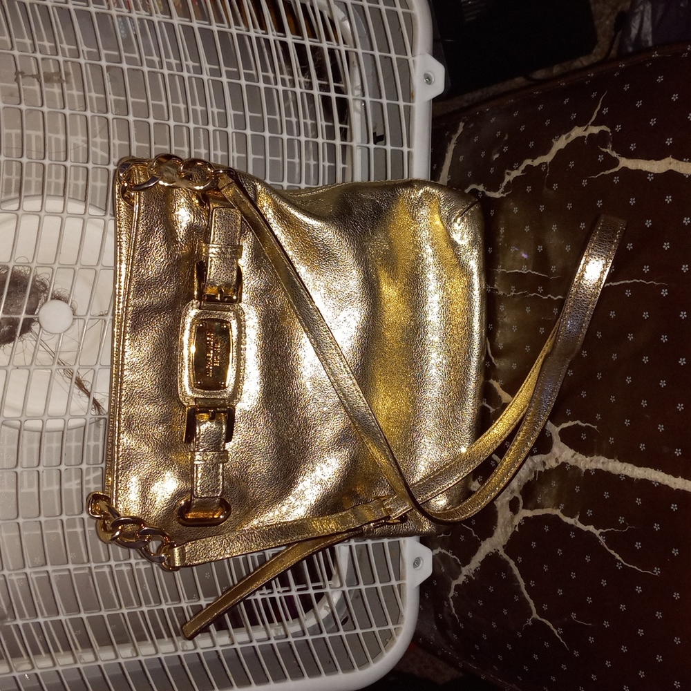 Michael Kors shimmering  glitter medium purse lady